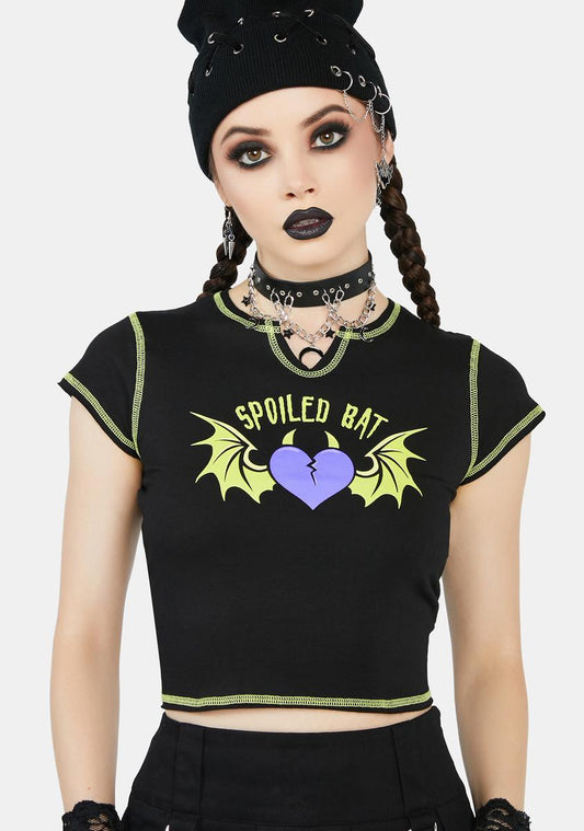 Angsty As Ever Crop Tee