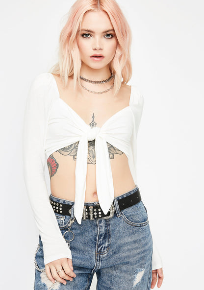 Angel Prize Worthy Crop Top