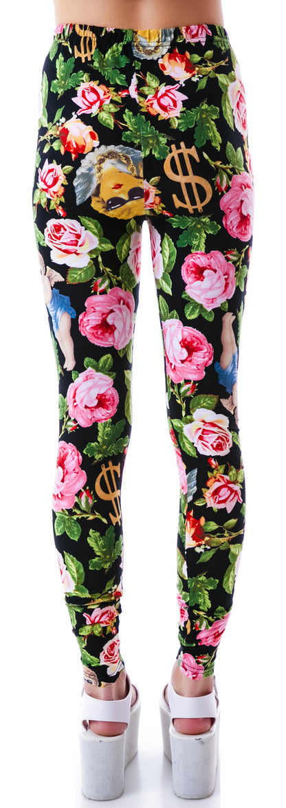 Angelic Rich Floral Leggings