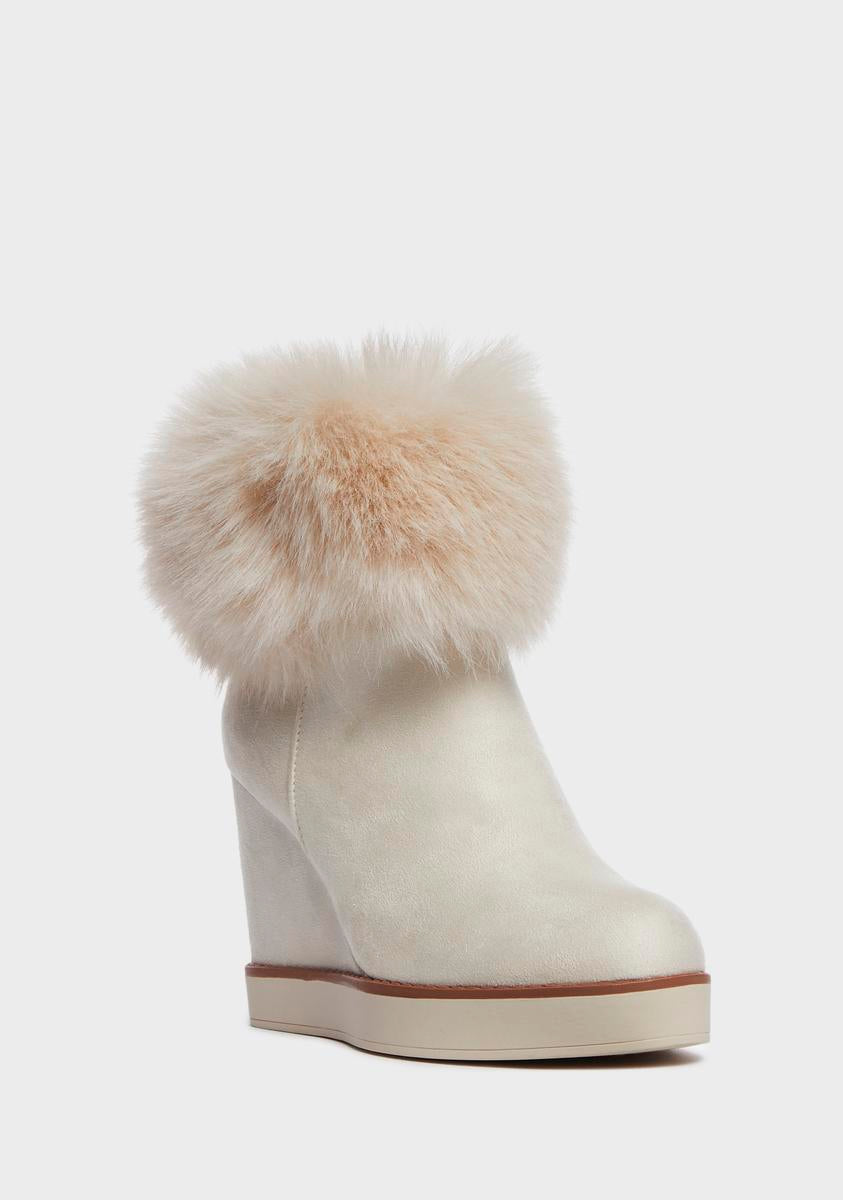 Angel Always You Wedge Boots