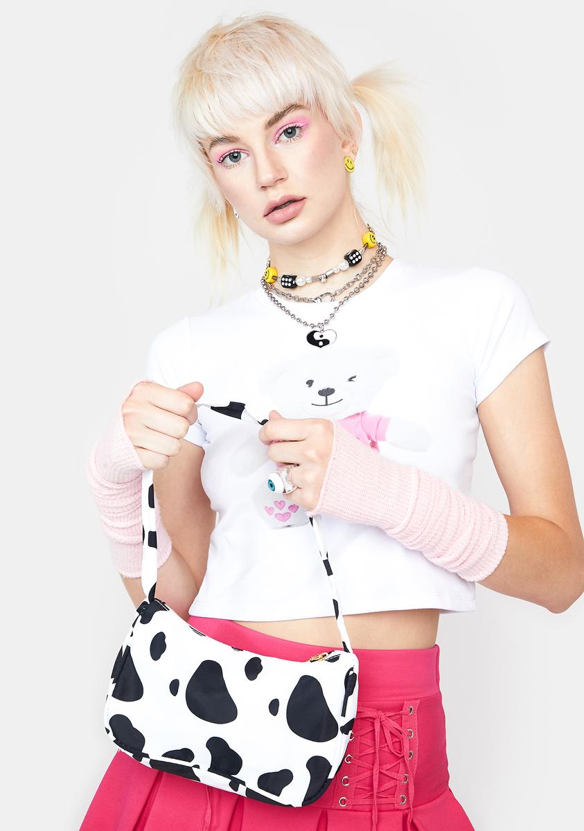 And Many More Cow Print Bag