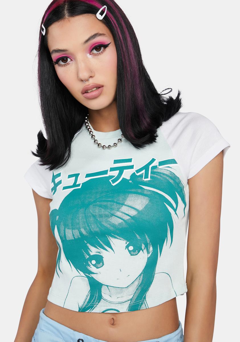Anime Girl Baby Tee