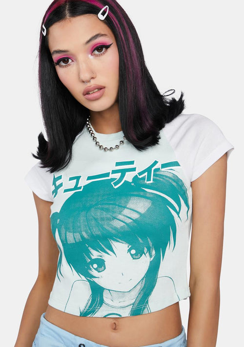 Anime Girl Baby Tee