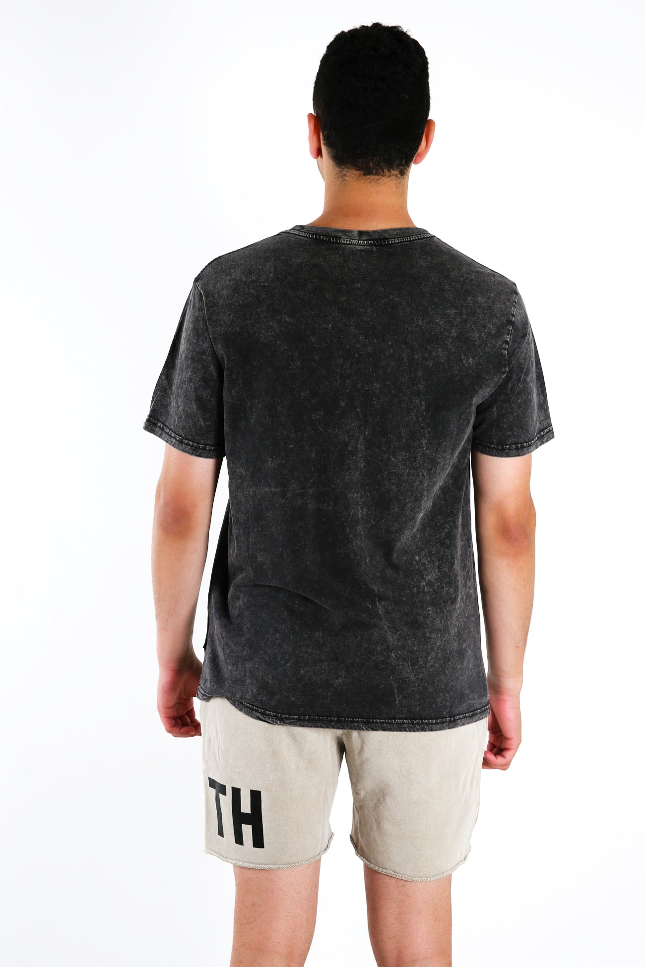 Batten Tee Washed Black