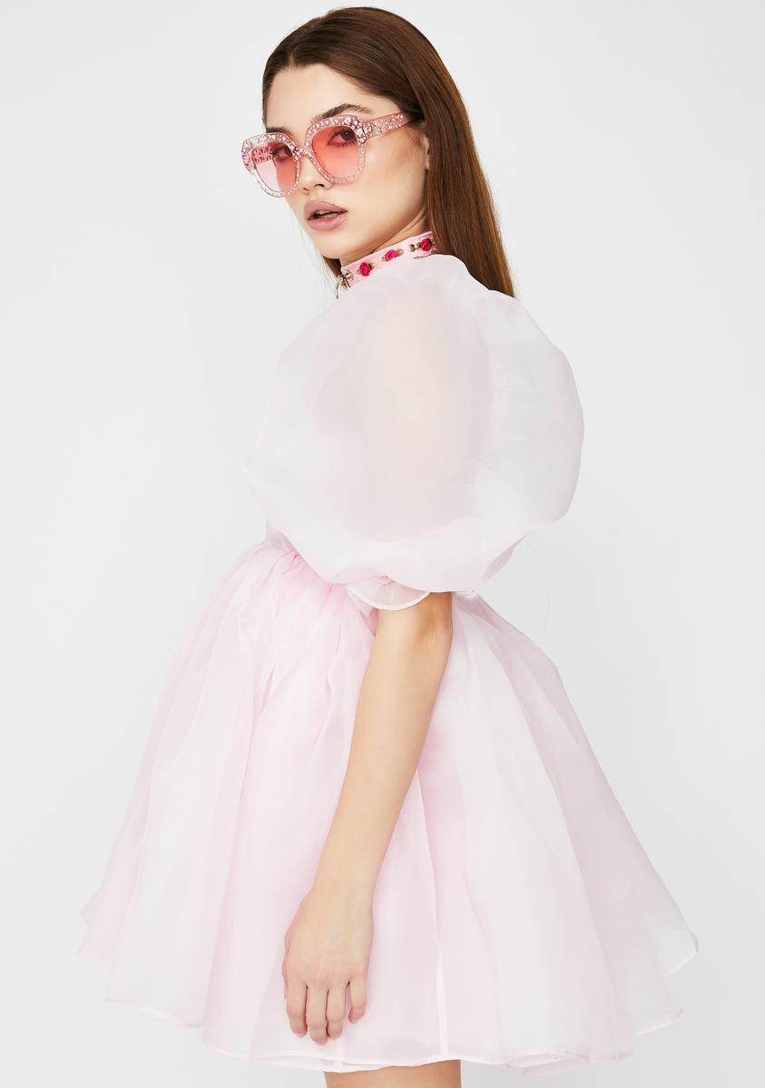 Angel Delight Puff Dress