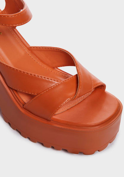Amber Someday I'll Rise Platform Heels