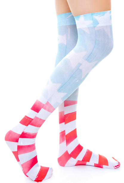 American Dream Thigh High Sox