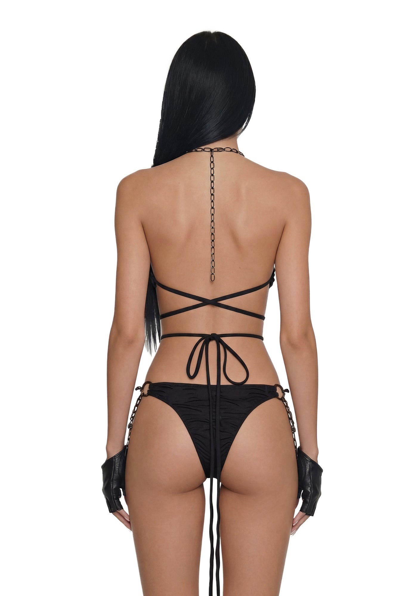 Analog Chained Festival Lingerie Set
