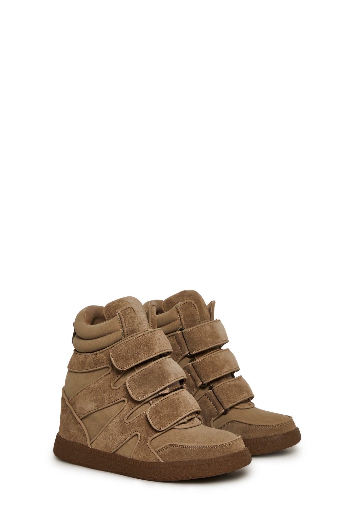 Ambient Wedge Sneakers - Brown
