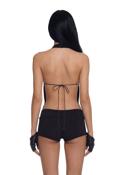 Analog Cowl Neck Romper