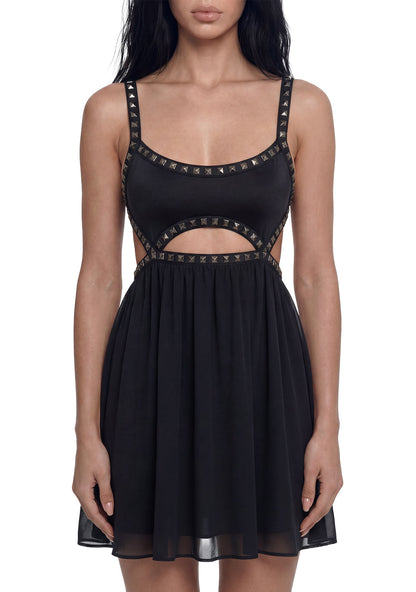 Amy Studded Babydoll Dress