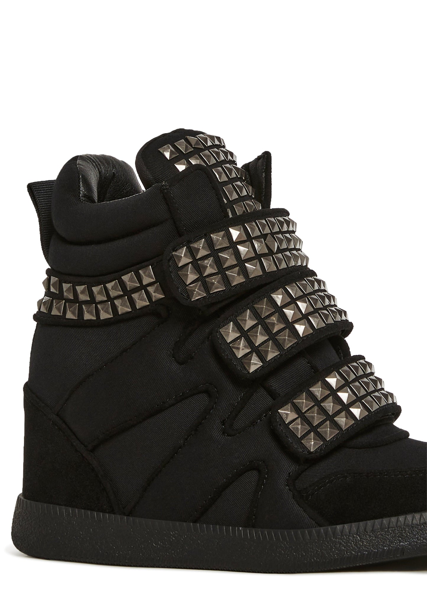 Ambient Wedge Sneakers With Studs