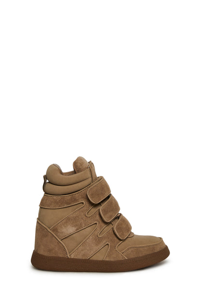 Ambient Wedge Sneakers - Brown