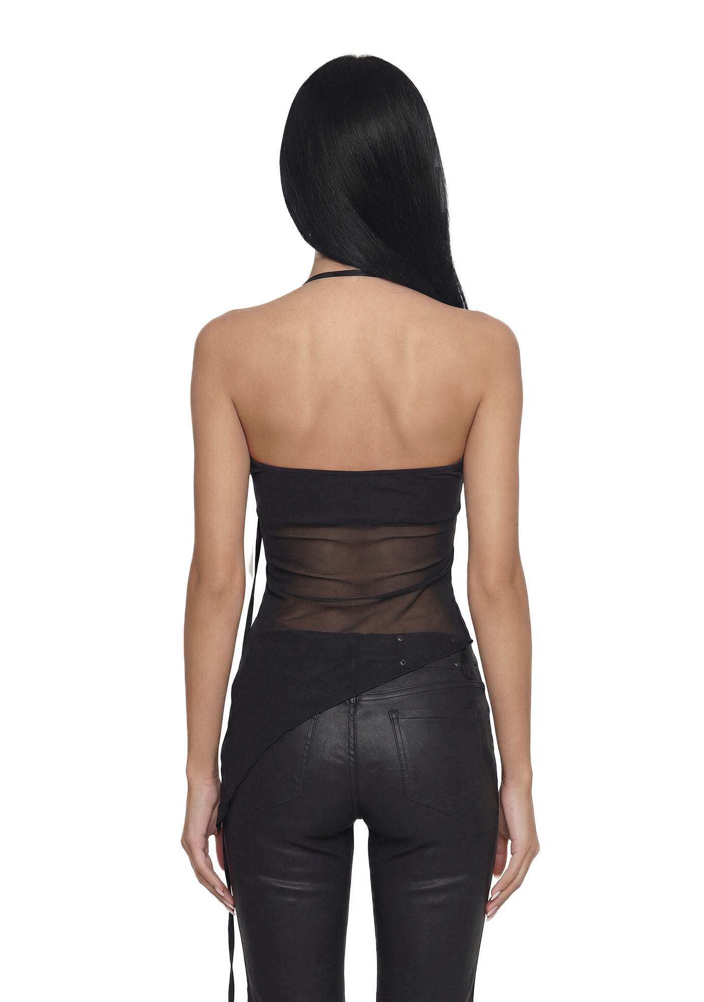 Analog Asymmetrical Halter Top