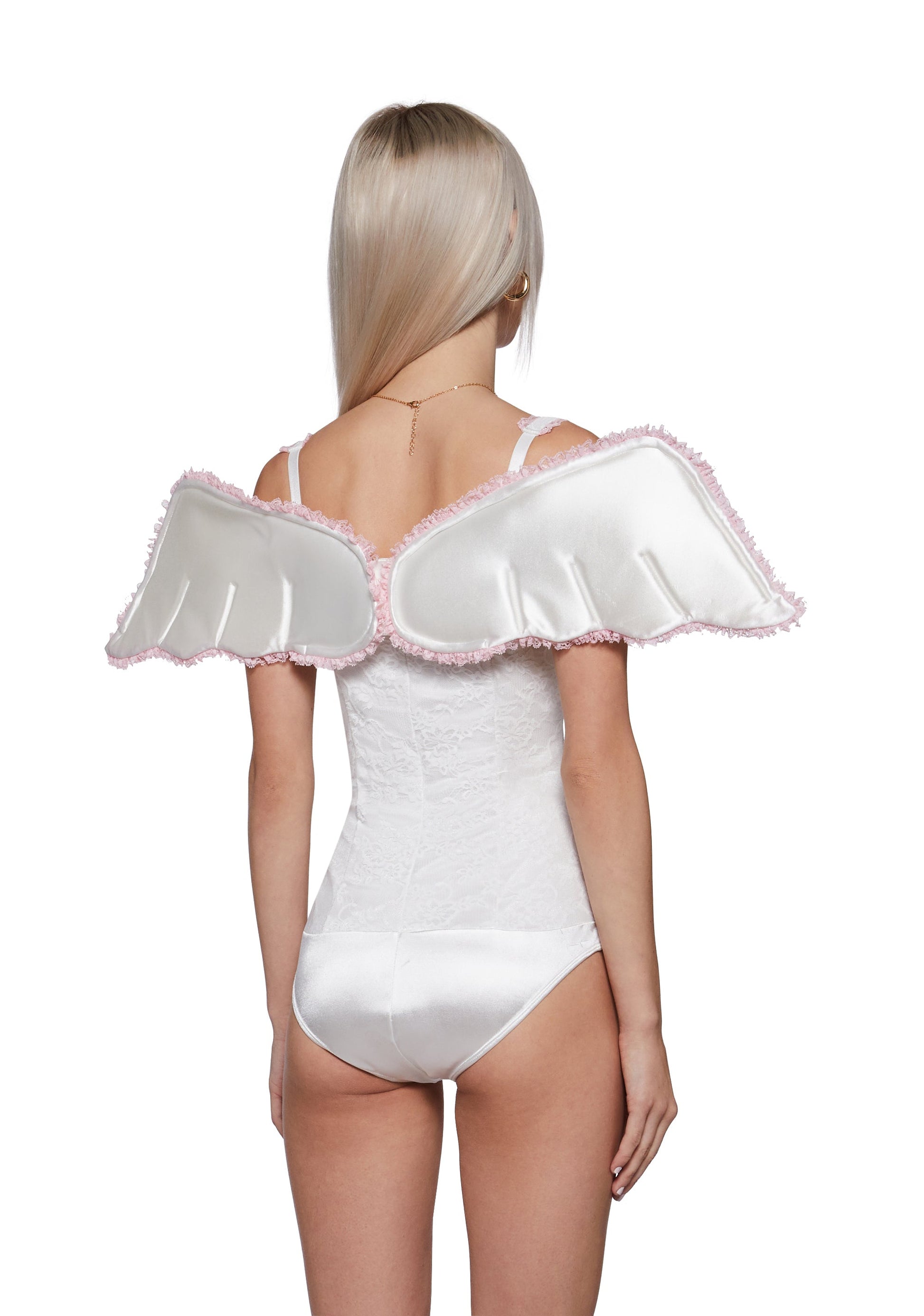 Angelina Corset Bodysuit with Wings