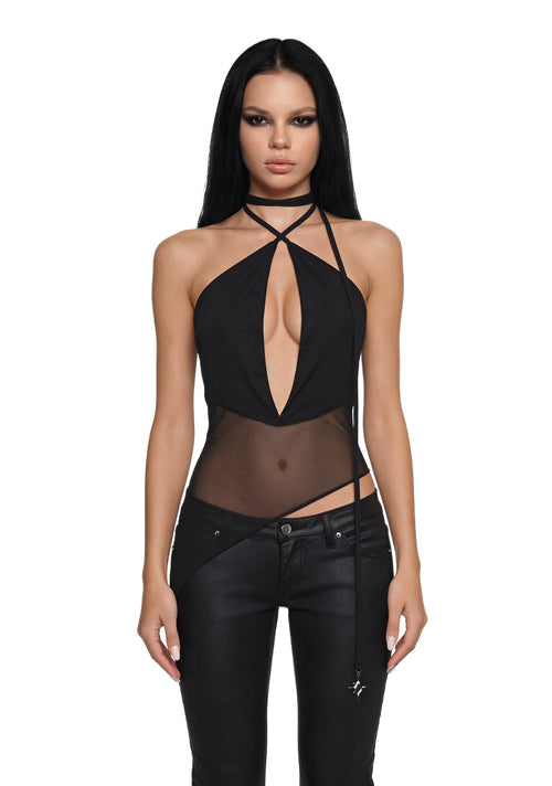 Analog Asymmetrical Halter Top
