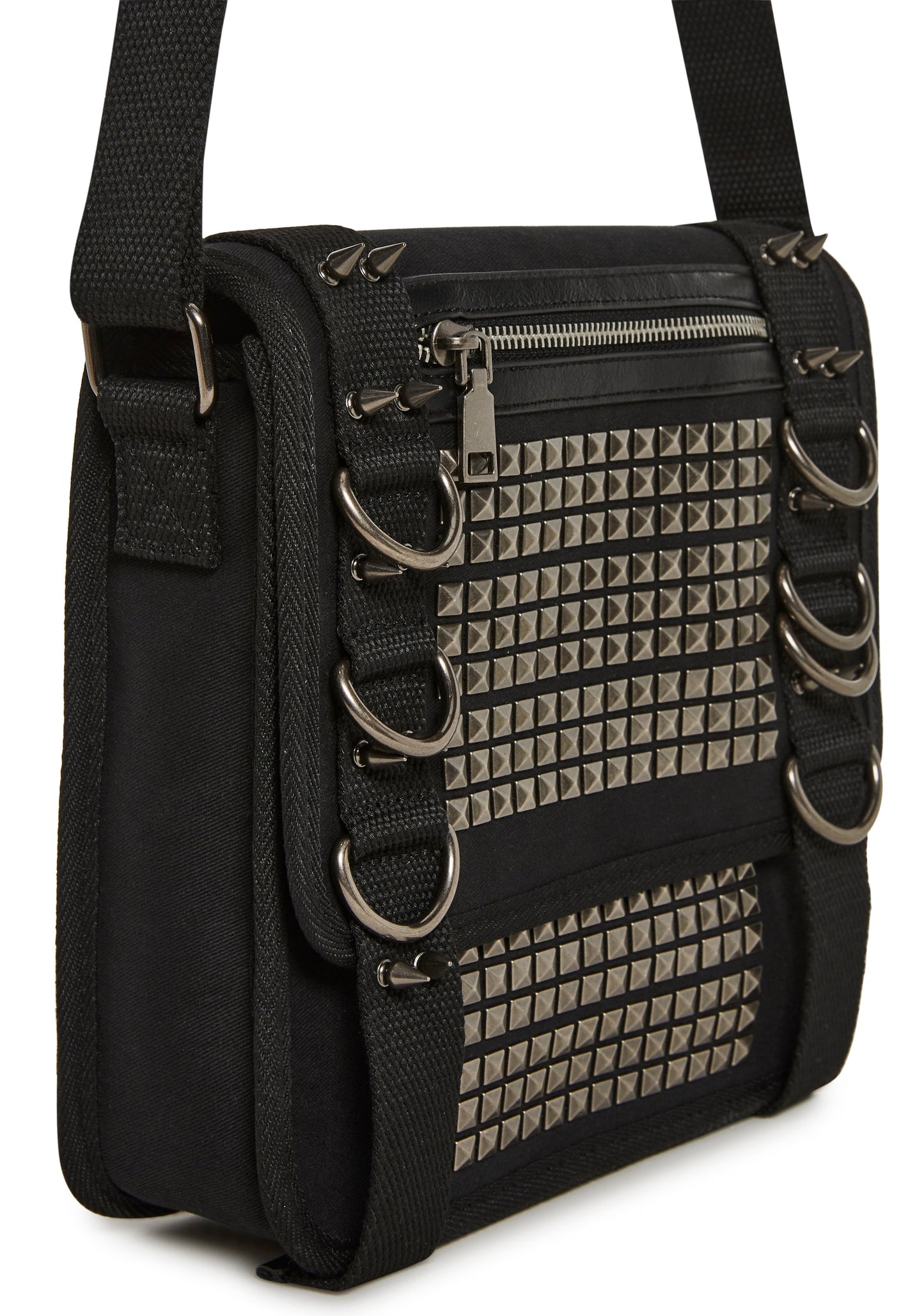 Ambient Studded Messenger Bag