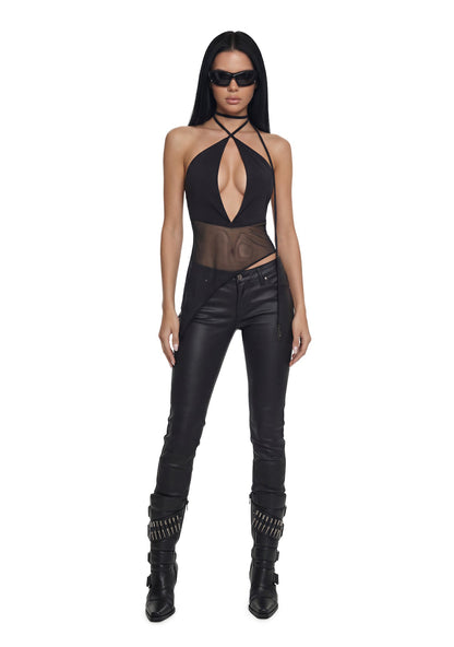 Analog Asymmetrical Halter Top
