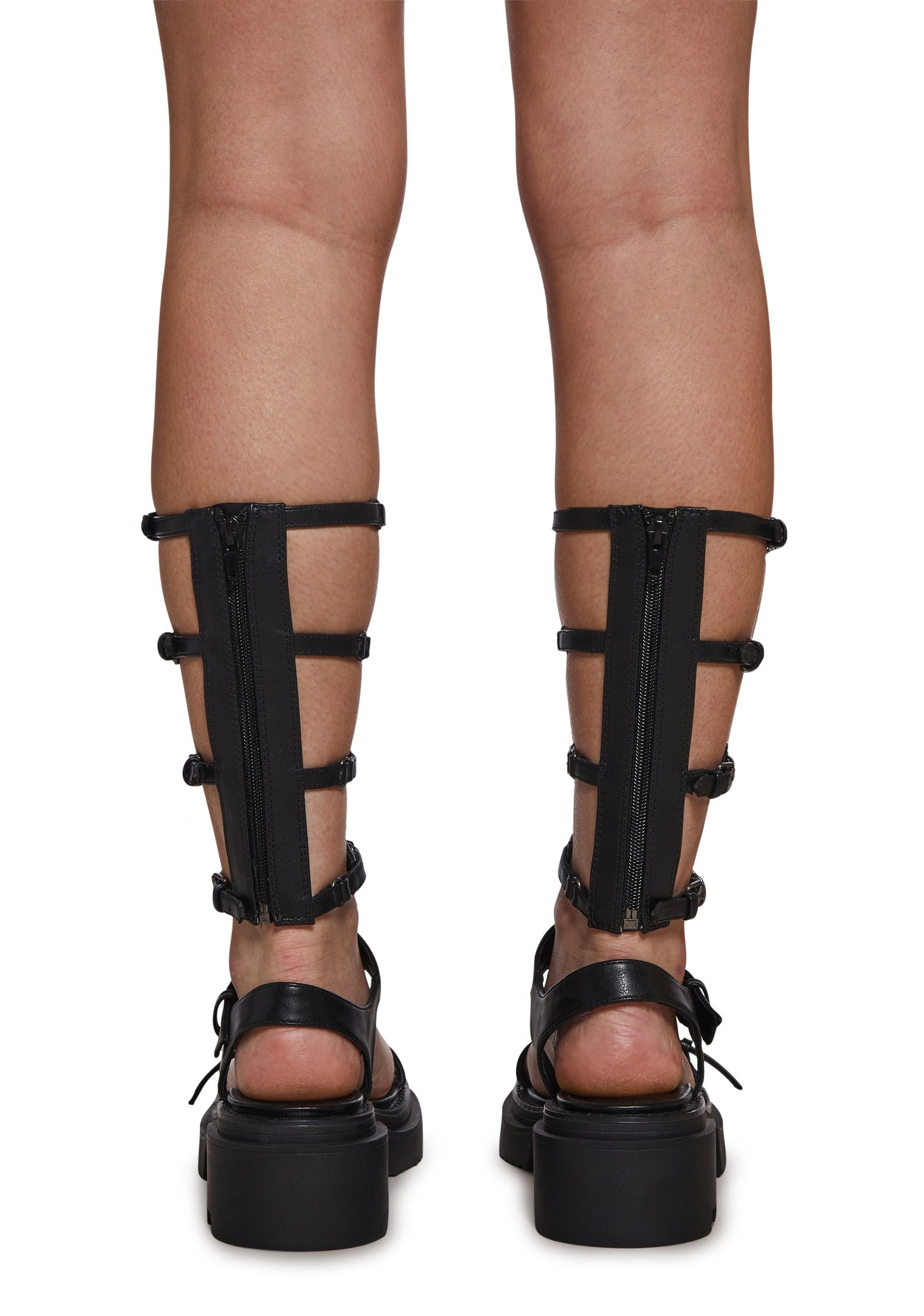 Analog Buckle Gladiator Sandal