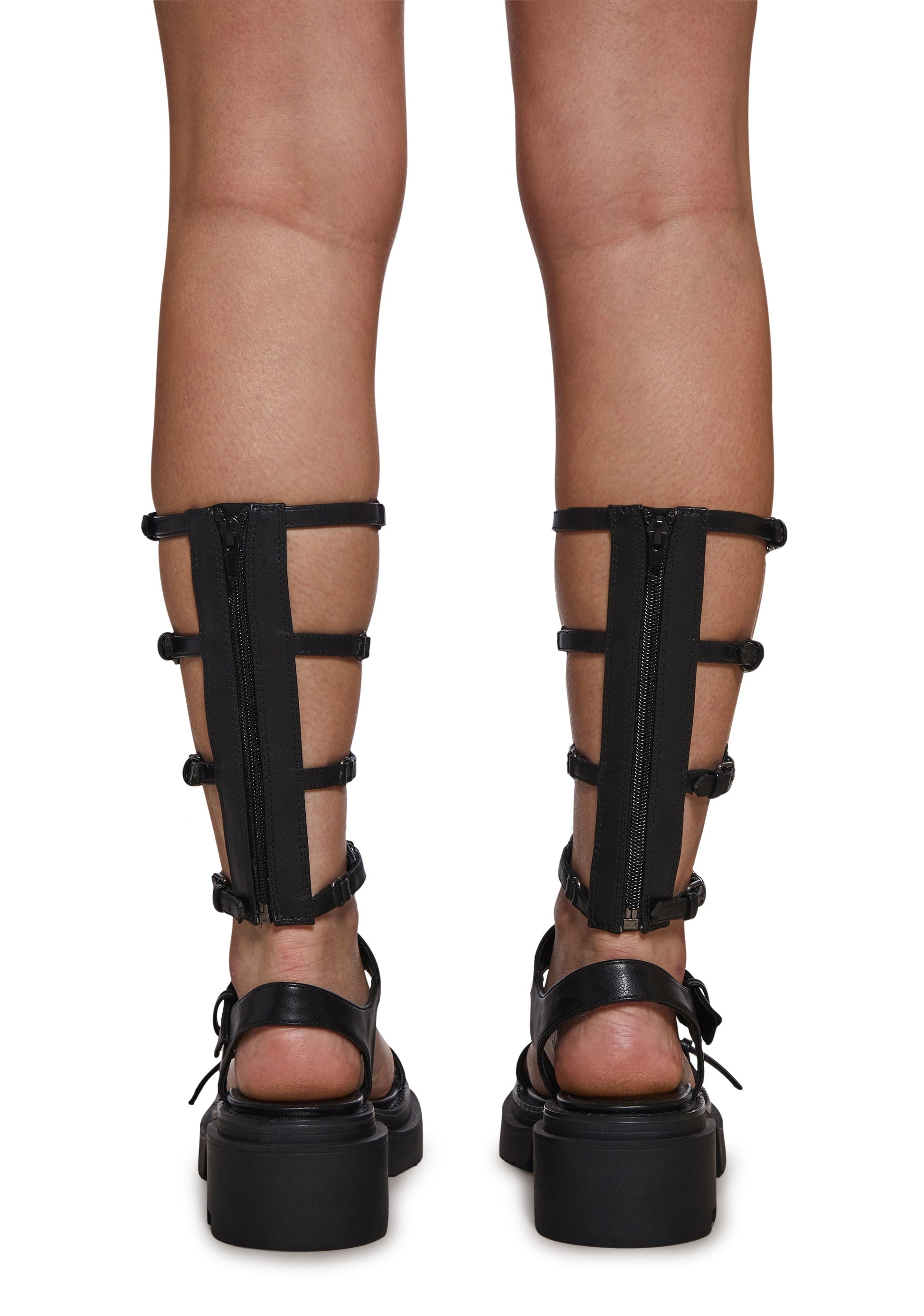 Analog Buckle Gladiator Sandal