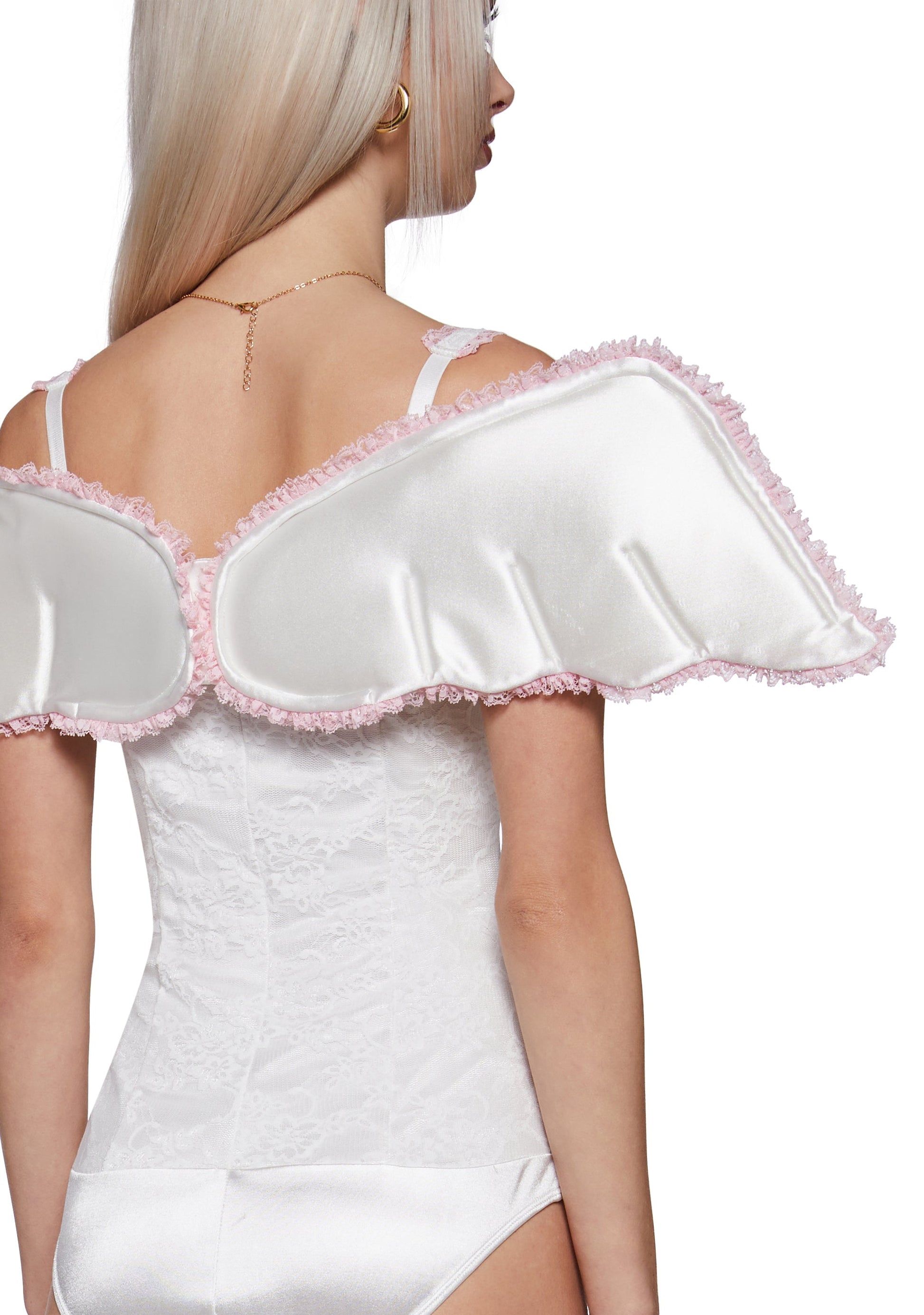 Angelina Corset Bodysuit with Wings