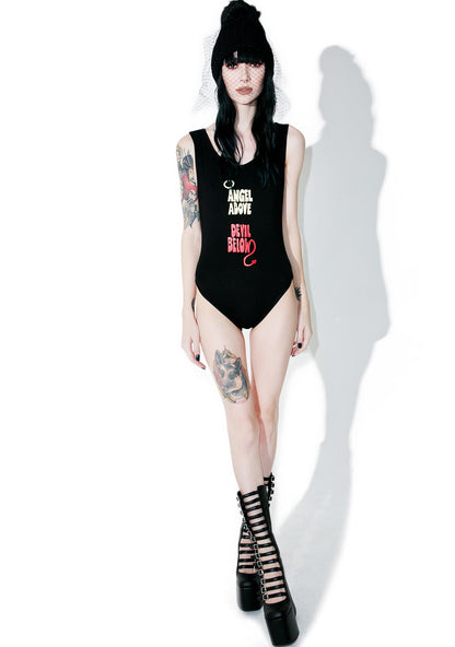 Angel Above Devil Below Bodysuit