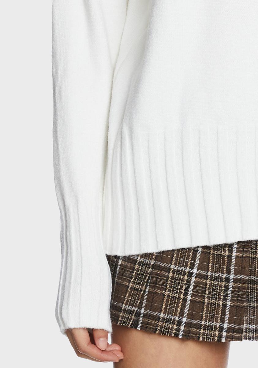 Angel All Prepped Up Oversized Sweater