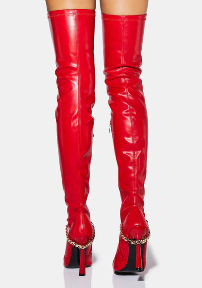 Angelo Thigh High Boots