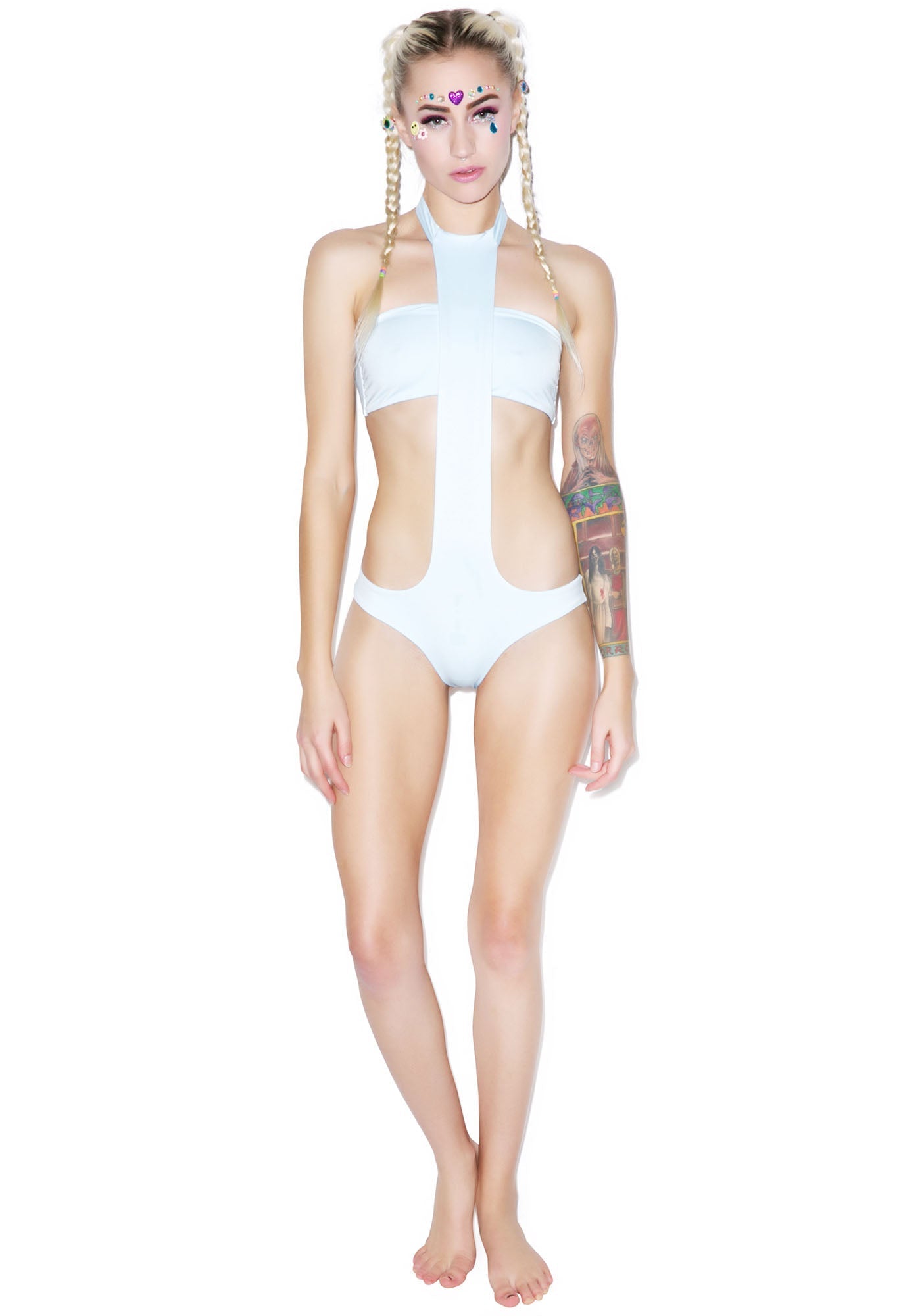 Andi One Piece Swimsuit - Light Blue