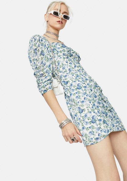 Angels Like You Floral Mini Dress