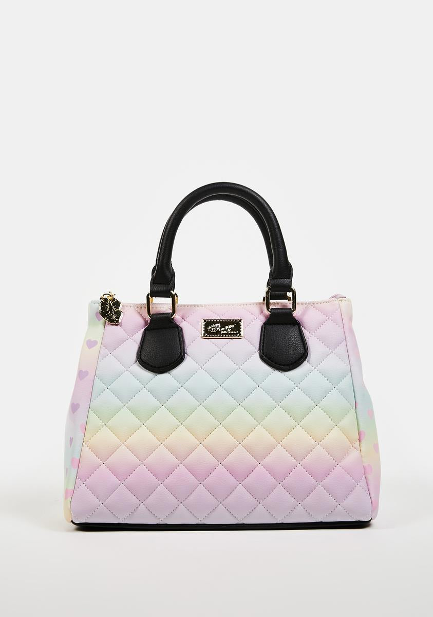 Amelia Quilted Mid-Size Satchel