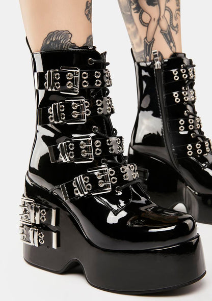 Amalfi Buckle Boots