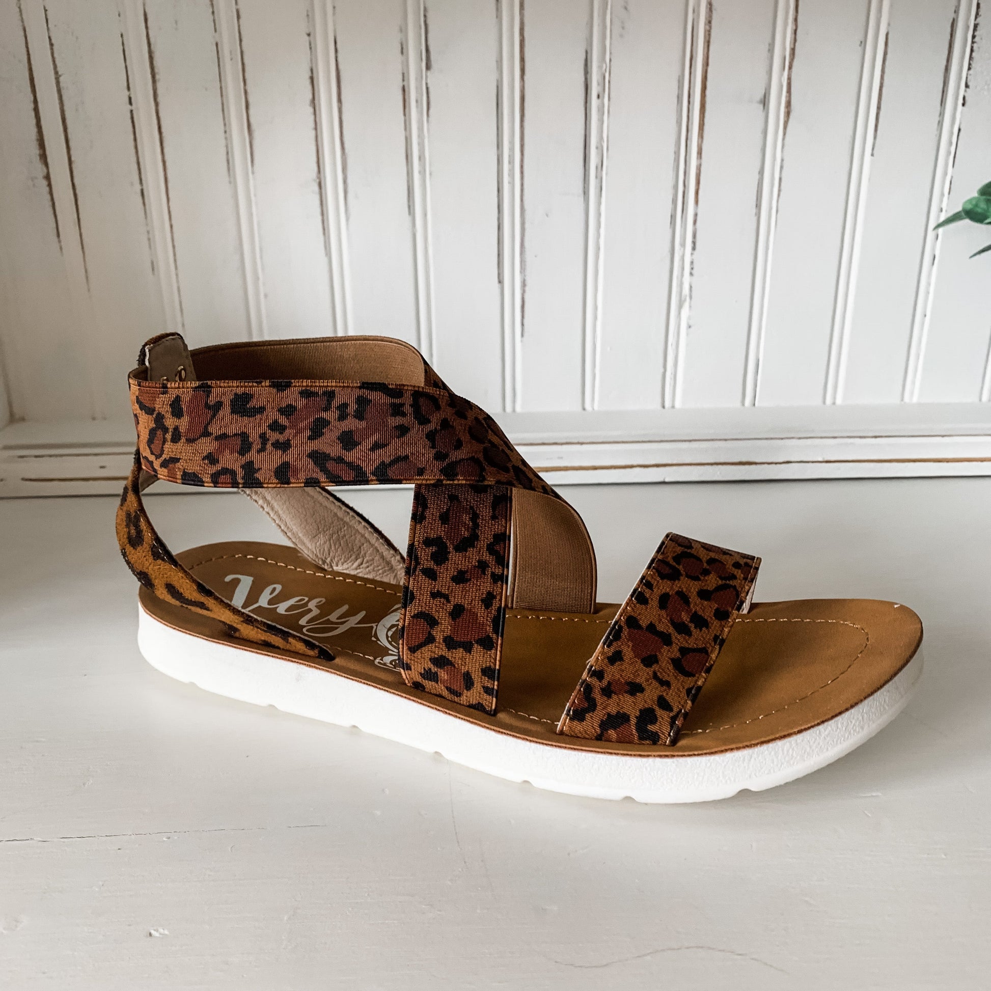 Misty Sandal - Leopard