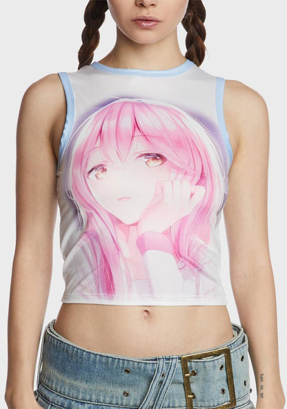 Anime Girl Tank Top