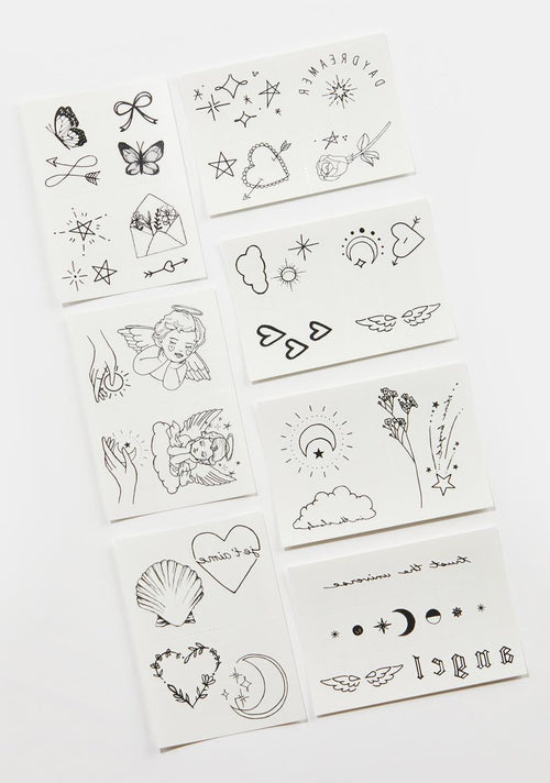 Angelic Temporary Tattoo Pack