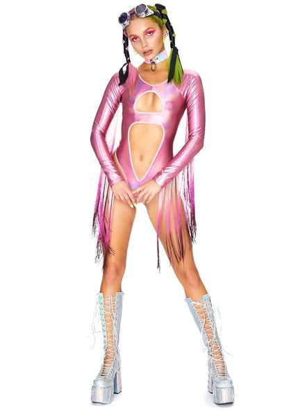 Amplified Mind Fringe Bodysuit