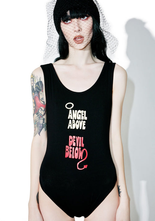 Angel Above Devil Below Bodysuit