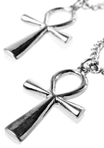 Ankh Life Earrings