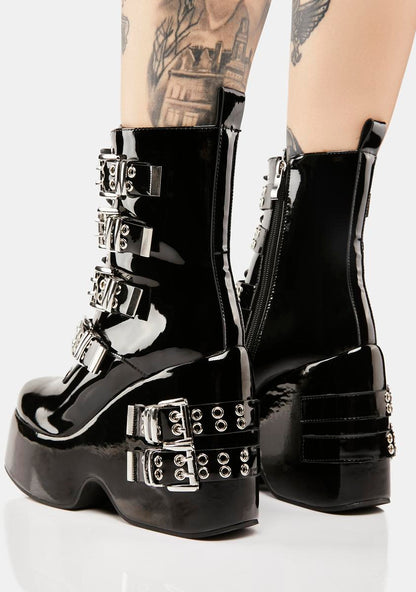 Amalfi Buckle Boots