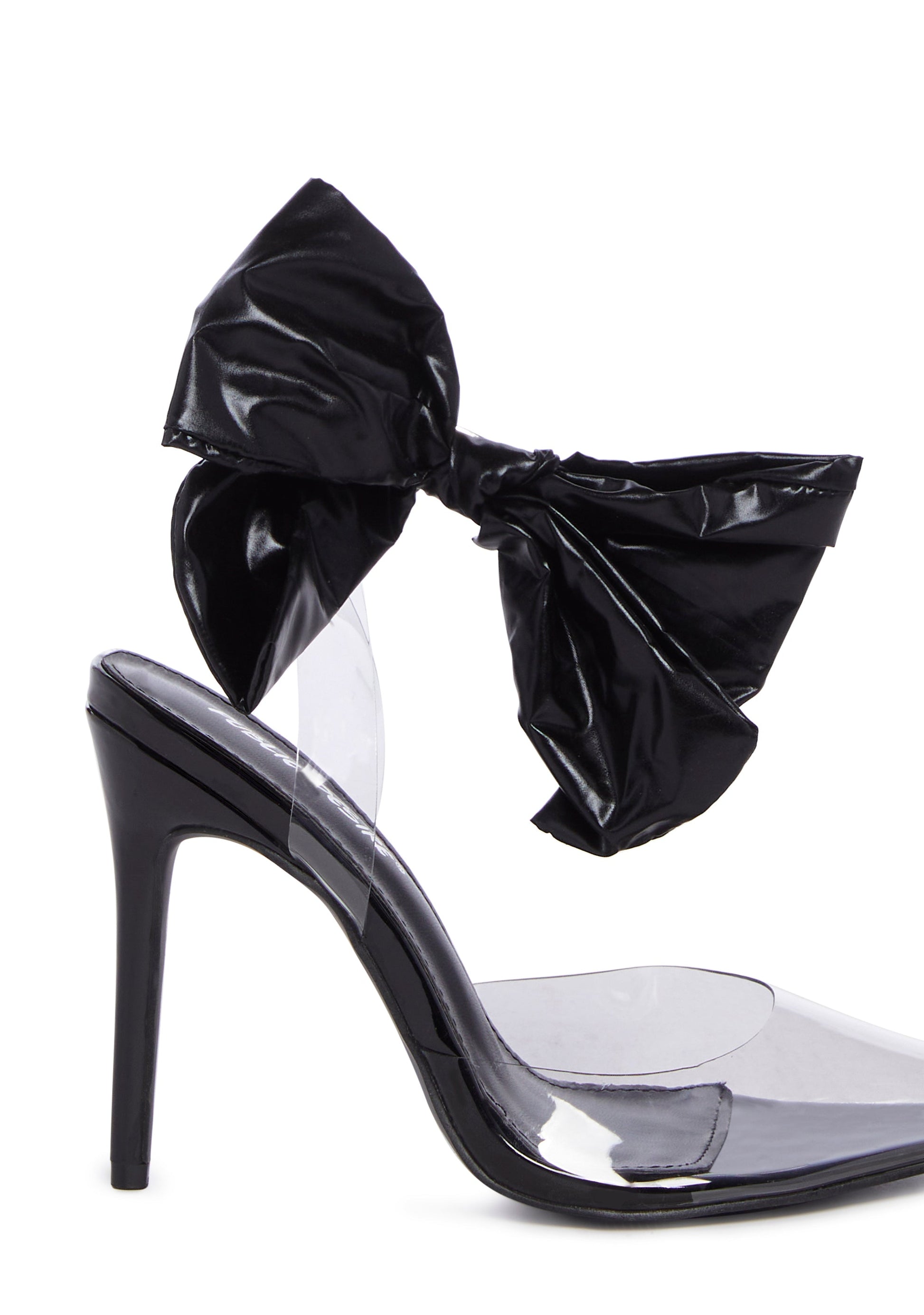 Aphrodite Bow Heels- Black
