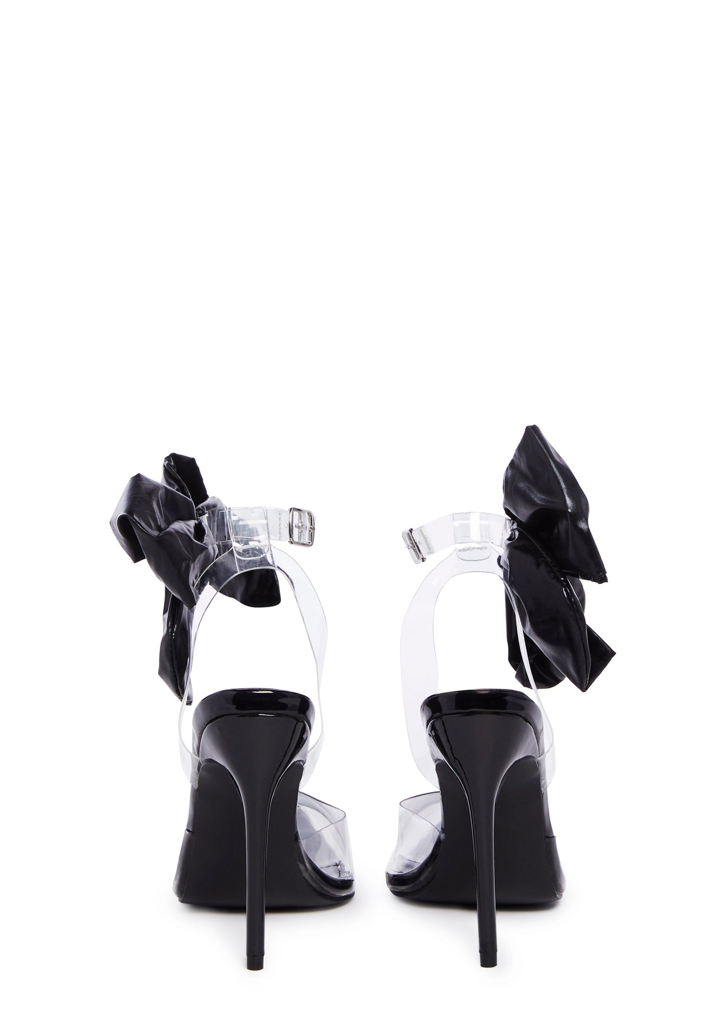 Aphrodite Bow Heels- Black