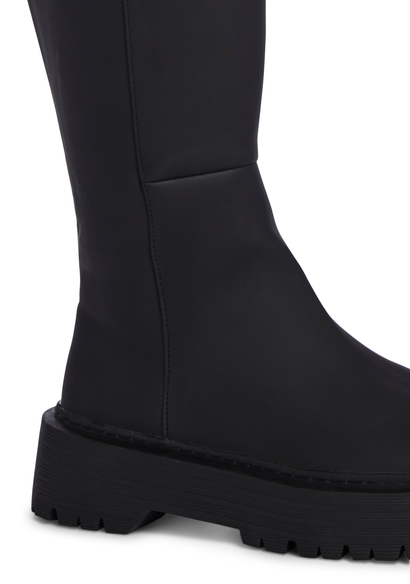 Aneira Knee High Boots - Black