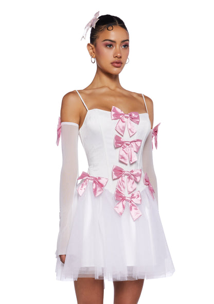 Another Dance Corset Mini Dress