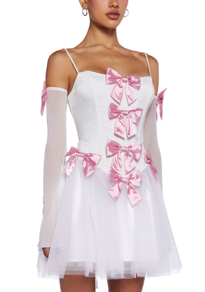 Another Dance Corset Mini Dress