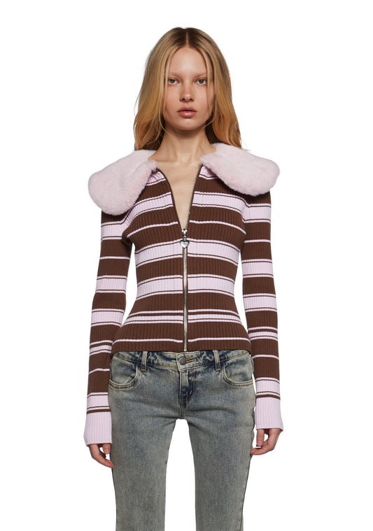 Another Love Song Zip-Up Cardigan