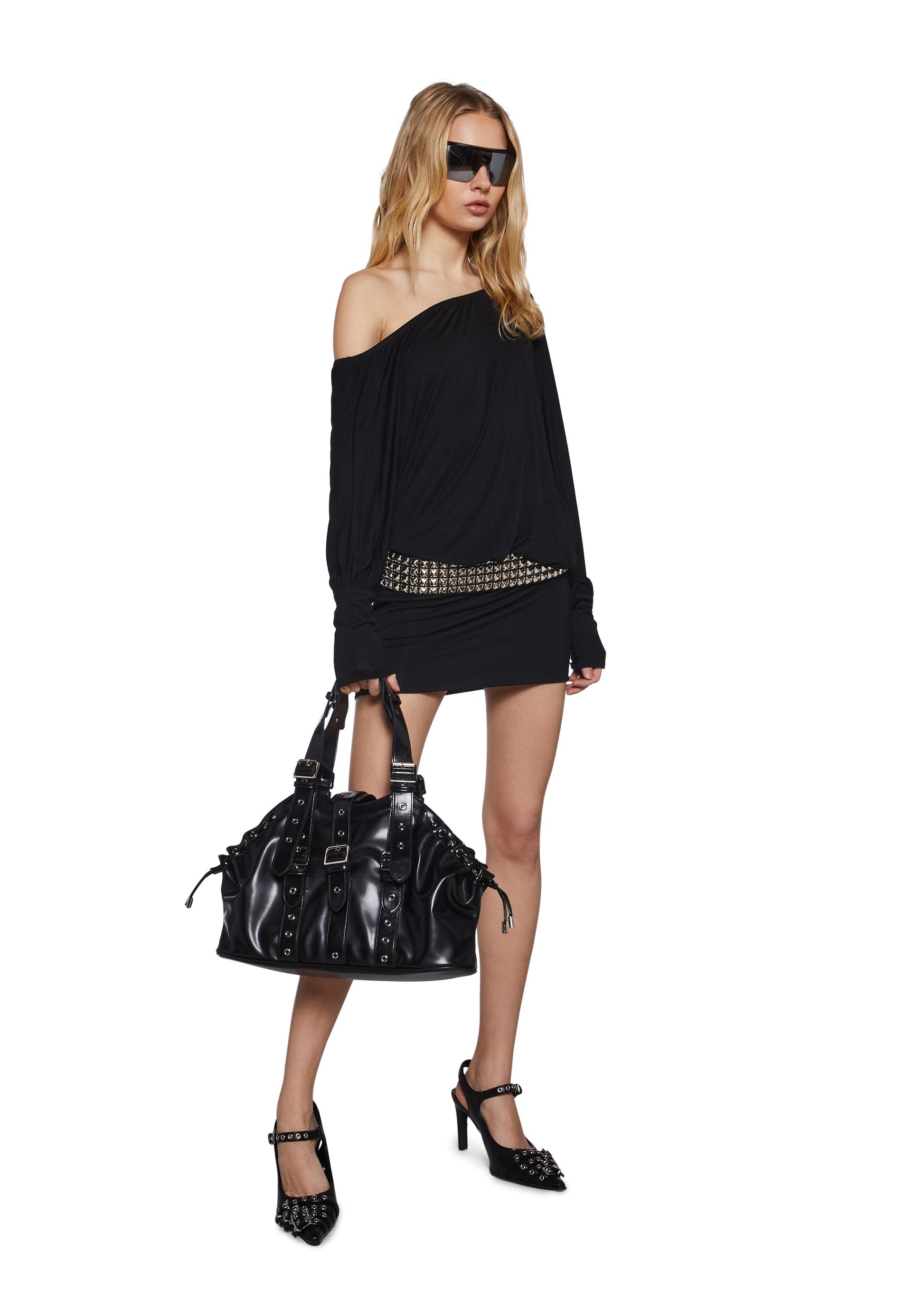 Amabel Shoulder Bag - Black