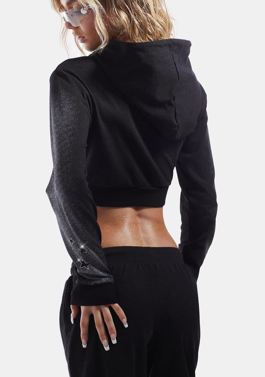 Angel Crop Hoodie