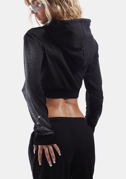 Angel Crop Hoodie