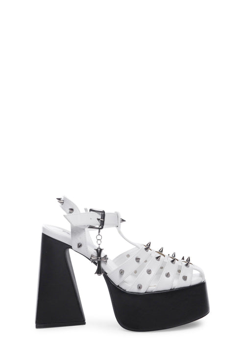 Angel Mist Platform Sandals