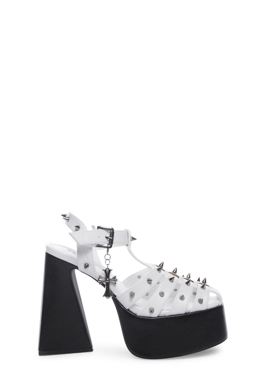 Angel Mist Platform Sandals